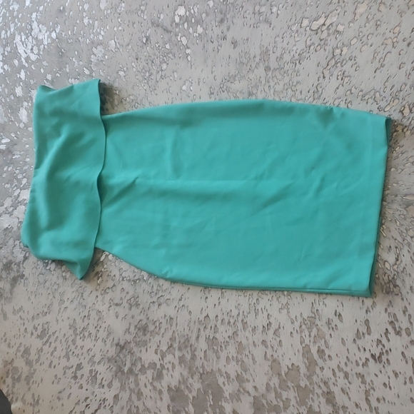 Likely Driggs Strapless Midi Cocktail Dress Sea Breeze Sz4 - Picture 3 of 10